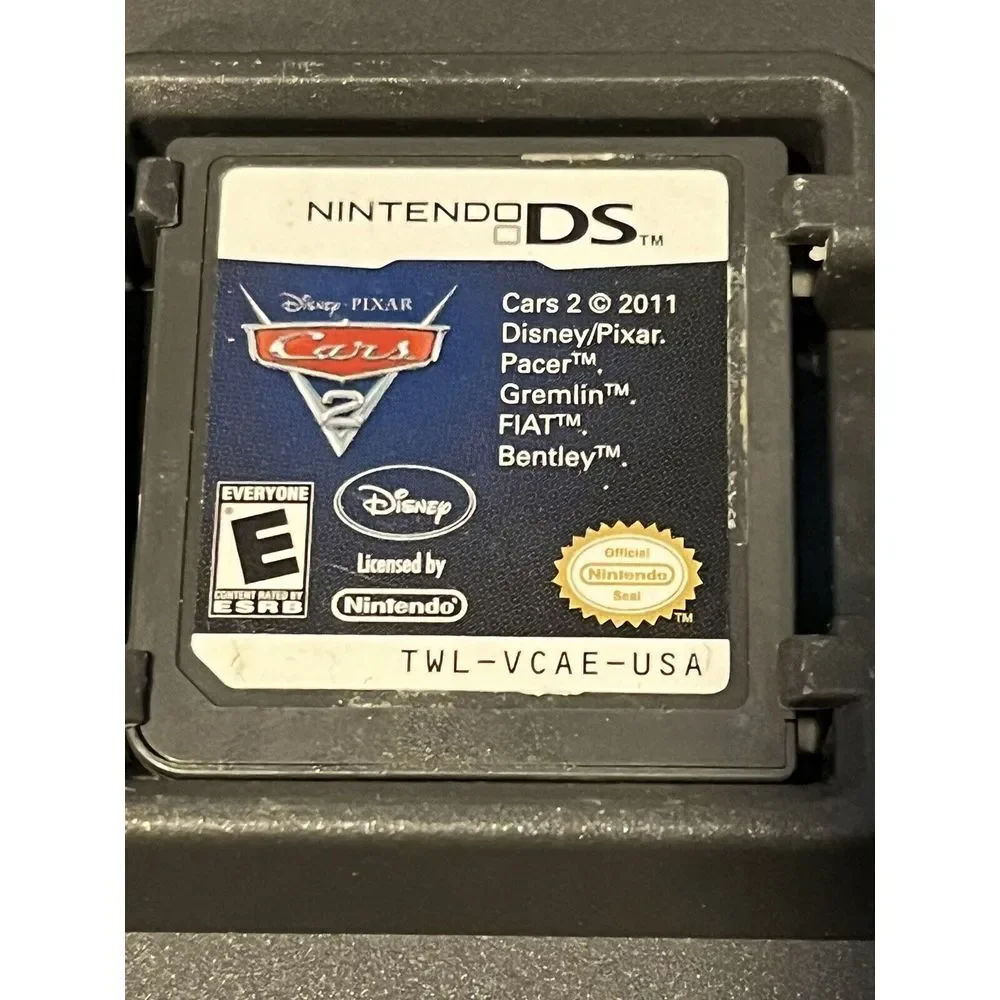 Cars (Nintendo‎ DS, 2006) Manual Tested